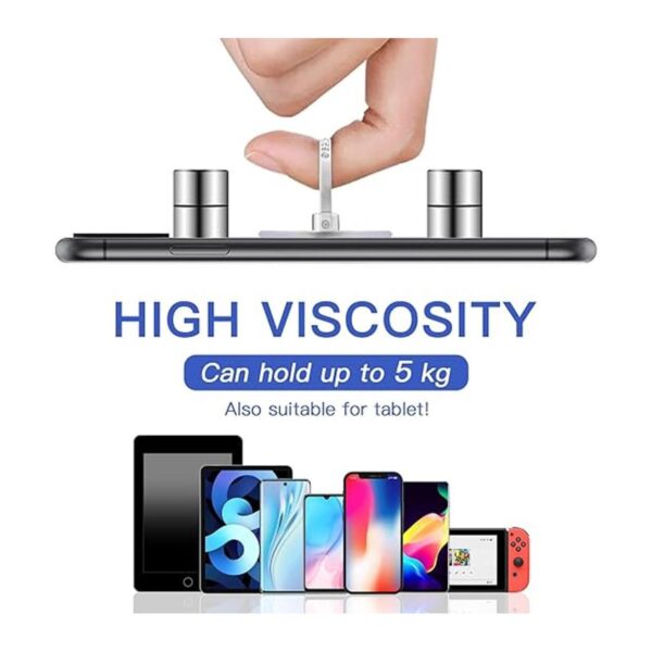 Soporte transparente de anillo para teléfono celular con_2