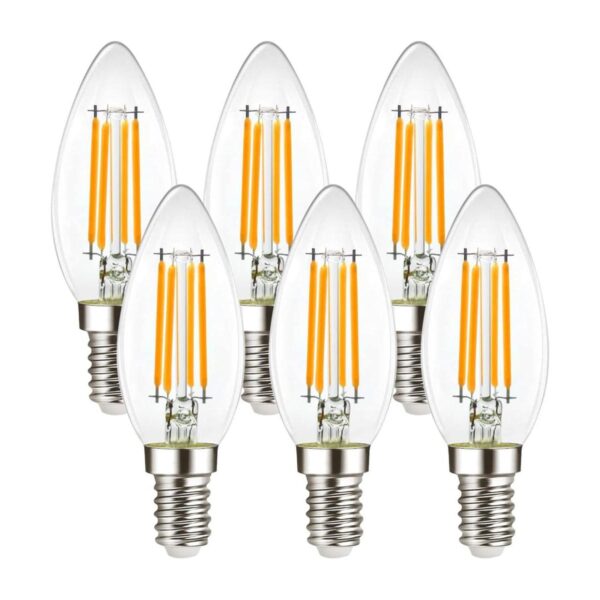 YIMILITE B11 E12 Bombillas LED para candelabros de 4 W_1