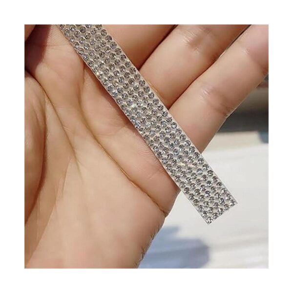 Cinta de diamantes de imitación de cristal autoadhesivo de_5
