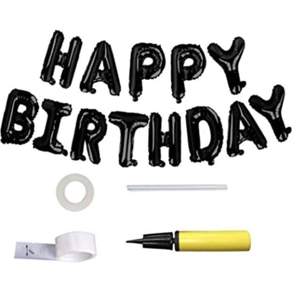 1 paquete de 1 pancarta de globos de aluminio de Mylar de_1