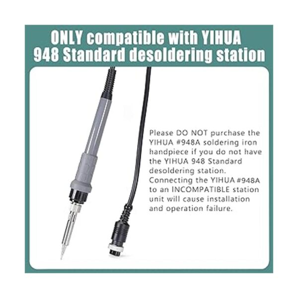 YIHUA 948A Repuesto Soldador HandpieceMango para Yihua