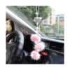 YIDEXIN Accesorios brillantes para espejo de coche para_2