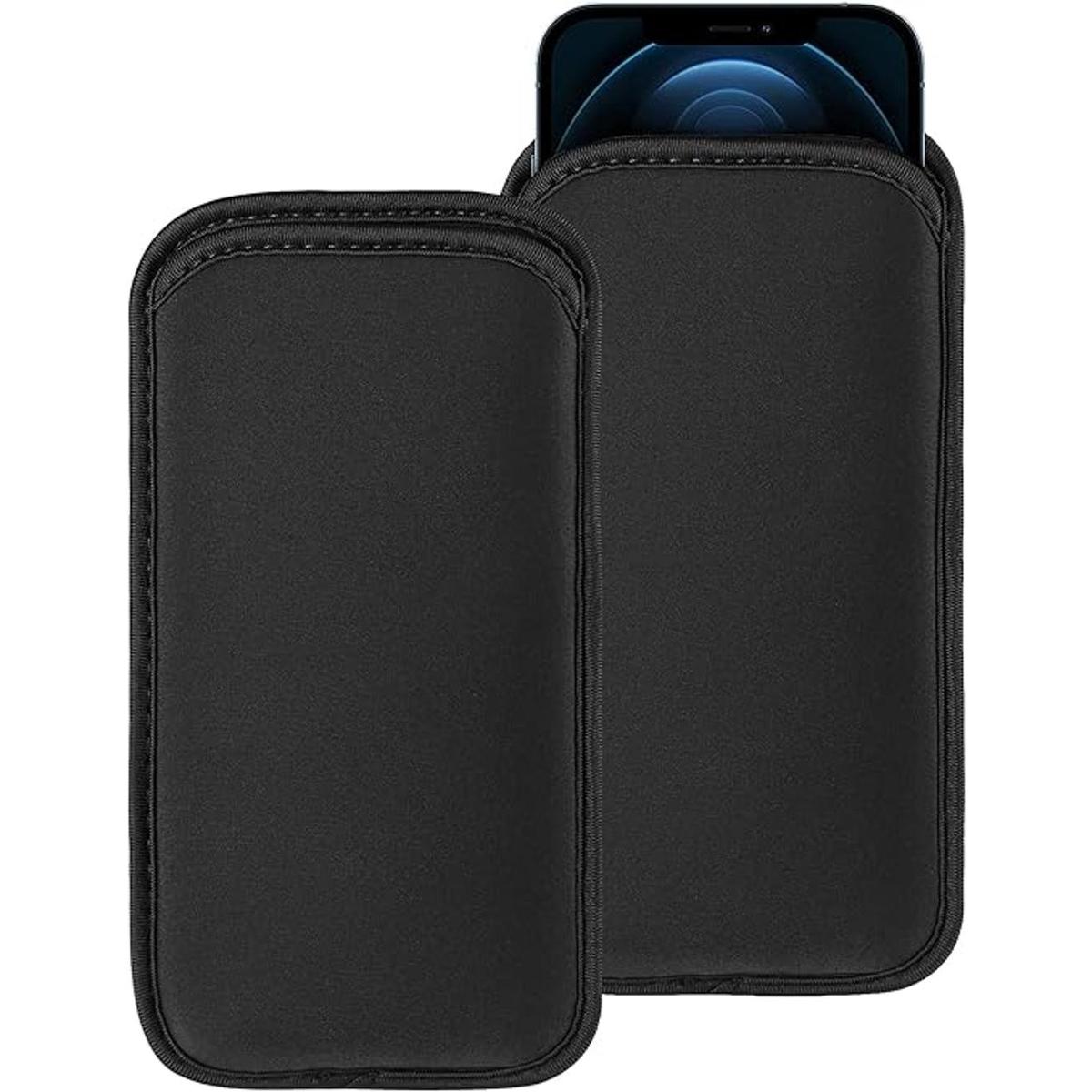 2 fundas grandes para teléfono celular compatibles con
