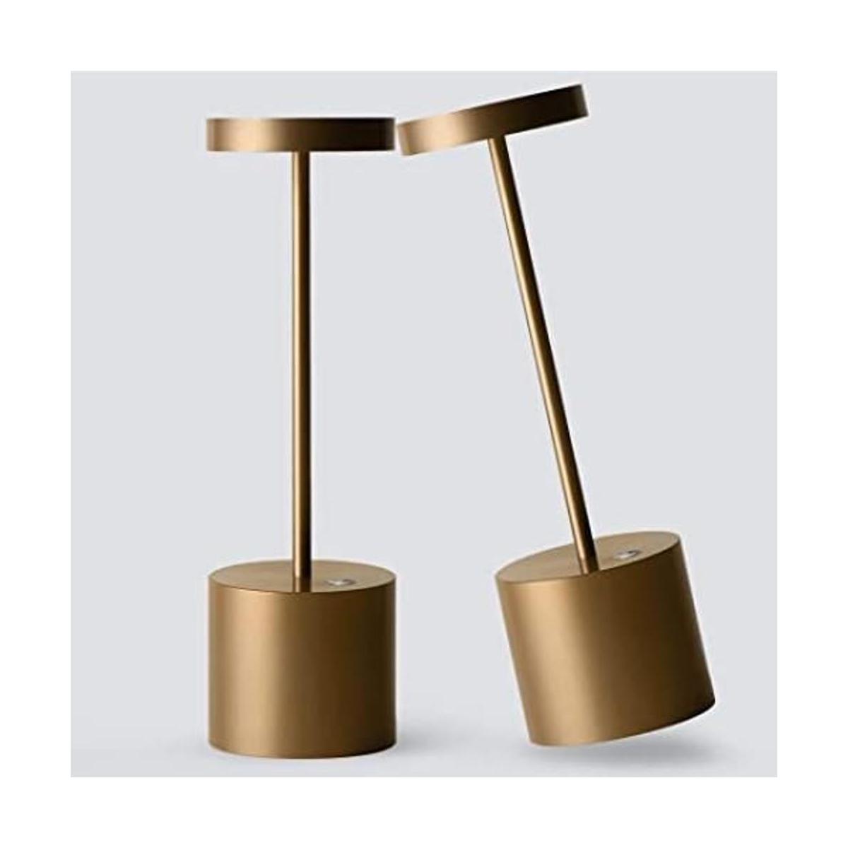Paquete de 2 lámparas de mesa LED recargables