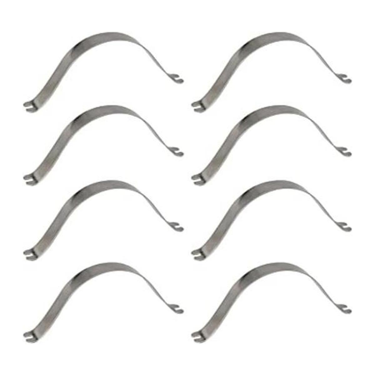 YHXiXi 50 clips de resorte de acero inoxidable para marco