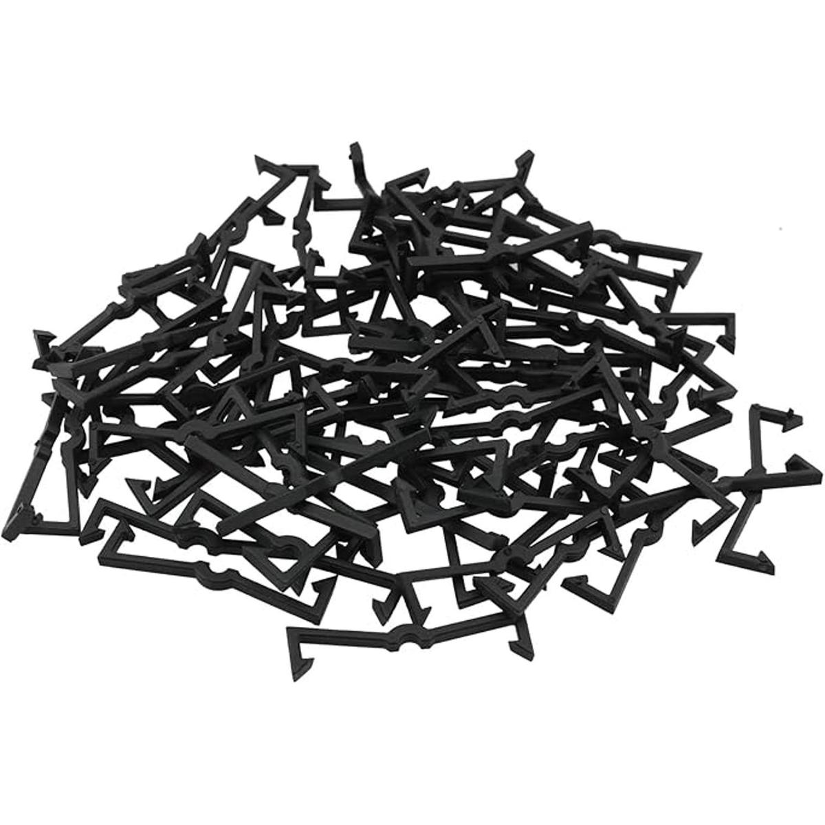YHXiXi 100 piezas de gancho de tablero en forma de M
