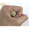 50 botones de perlas de imitación de diamantes de_4