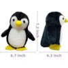 YH YUHUNG Juguete de peluche de pingino que camina y_4