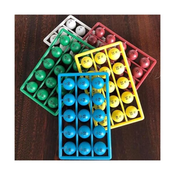 Yuanhe Juego de bingo de lujo jaula de metal con tablero_4