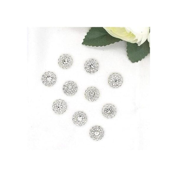 50 piezas de adornos de diamantes de imitación broche de_2