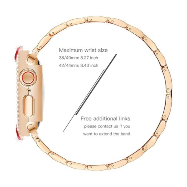 Ygtiecs Compatible con Apple Watch Band de 1.575 pulgadas_4