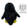 YH YUHUNG Juguete de peluche de pingino que camina y_5