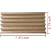 Yuanhe Juego de 4 bandejas de dominó de madera maciza_3