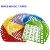 Yuanhe Juego de bingo de lujo jaula de metal con tablero_5