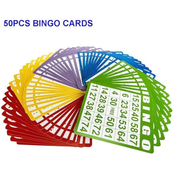 Yuanhe Juego de bingo de lujo jaula de metal con tablero_5