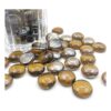 YGFRSTO Gemas de cristal piedras de Mancala cuentas de