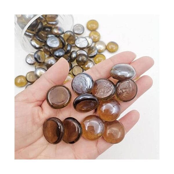 YGFRSTO Gemas de cristal piedras de Mancala cuentas de