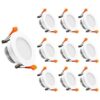 YGSTech Iluminación LED empotrada de 2 pulgadas luz_1