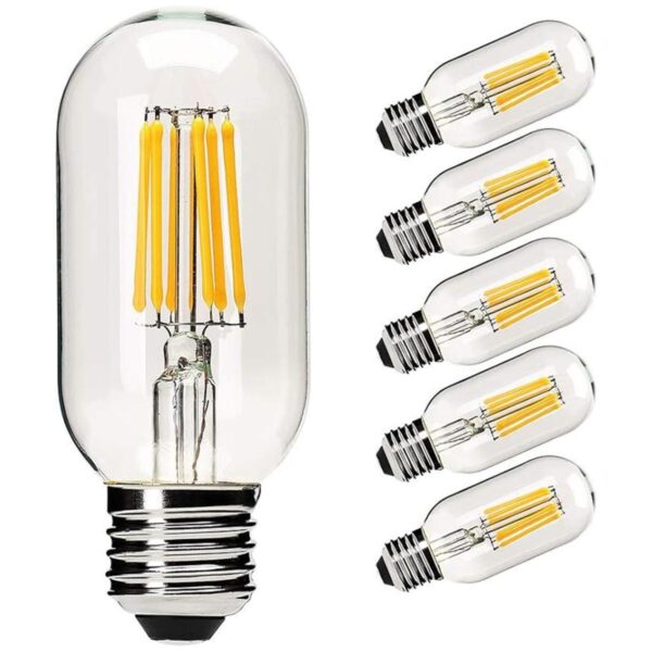 Bombilla LED Edison T45 regulable blanco cálido de 2700
