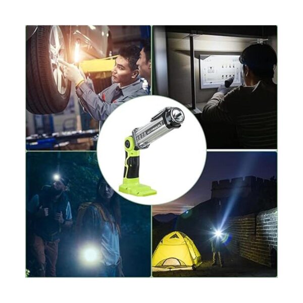 Ryobi Foco LED inalámbrico de 18 V YEXBUR 25 W 2000 LM_3