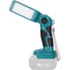 YEXBUR Linterna LED de 12 W 1000 lm alimentada por Makita