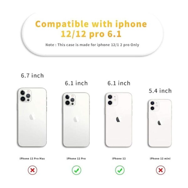 YESPURE Funda de Navidad para iPhone 1212 Pro diseño_3