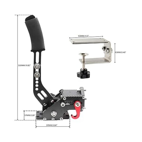 YESHMA 64 Bit USB Handbrake with Clamp PC Handbrake_2
