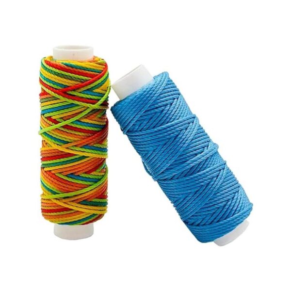 YEQIN Hilo de cera de 12 colores encerado Cords de_3