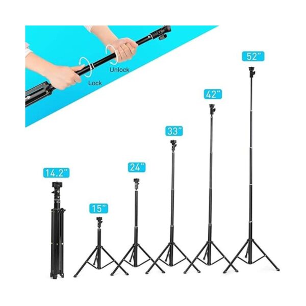 Trípode para selfie de 52 pulgadas trípode para iPhone_2