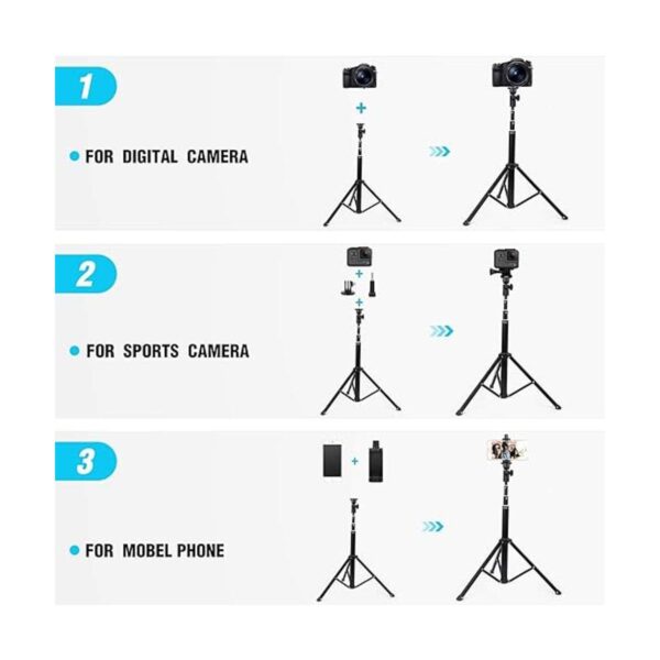Trípode para selfie de 52 pulgadas trípode para iPhone_5