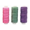 YEQIN Hilo de cera de 12 colores encerado Cords de_6