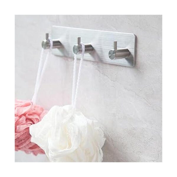 Ganchos adhesivos para toallas de baño ducha sin