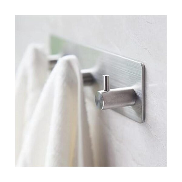 Ganchos adhesivos para toallas de baño ducha sin
