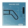 Handrails for Outdoor Steps Wall MountStair Railing