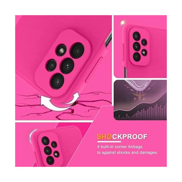 YENAPOON Funda protectora delgada de silicona líquida a_3