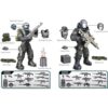 YEIBOBO Figura de acción de las fuerzas especiales con_4