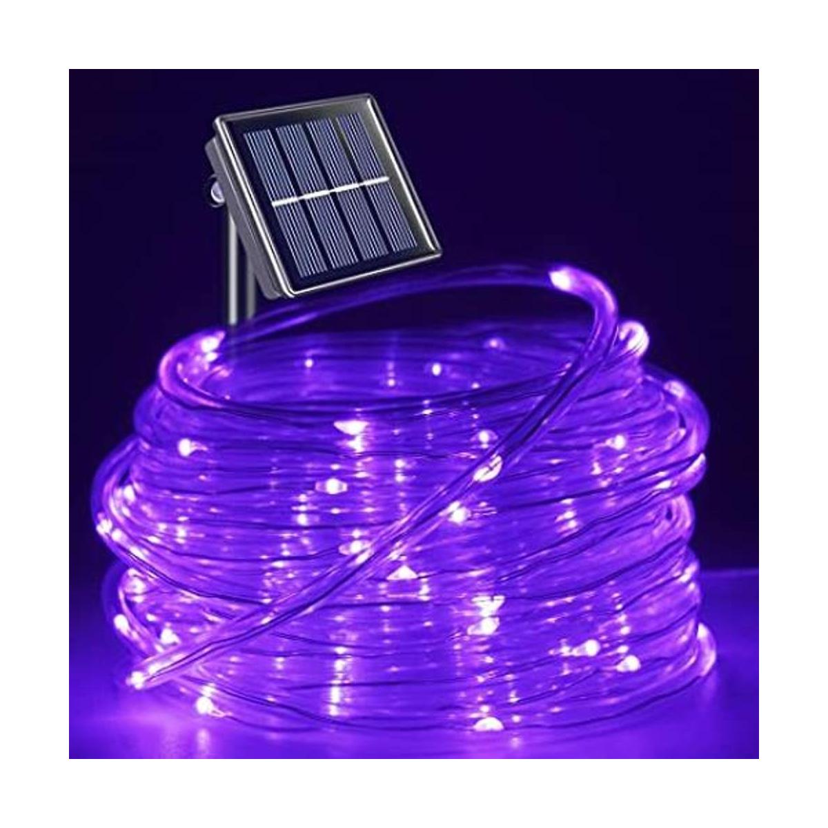 YEGUO Tira de luces solares impermeables para exteriores