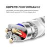 Certificado MFi Paquete de 6 cables Lightning para_3