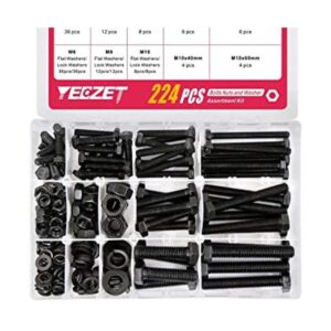 YEEZET El kit surtido de 224 tornillos y tuercas_1