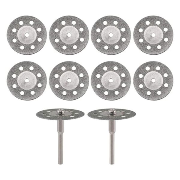 YEEZUGO 10 piezas de discos de corte de diamante con