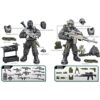 YEIBOBO Figura de acción de las fuerzas especiales con_5