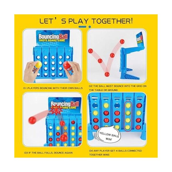 YEIBOBO Juego de disparos de bolas de rebote_5