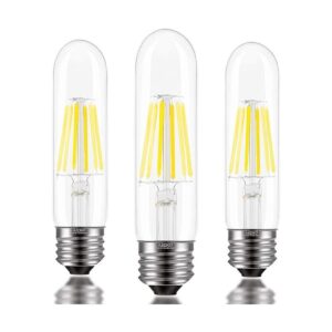 Bombillas E26 T10 de luz blanca de día de 6 W bombilla