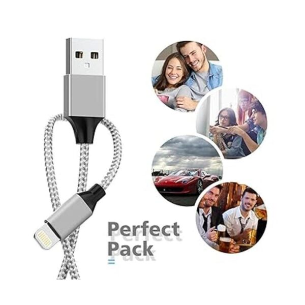 Certificado MFi Paquete de 6 cables Lightning para_5