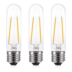 Bombillas LED E26 T10 color blanco cálido de 4 W bombilla_1
