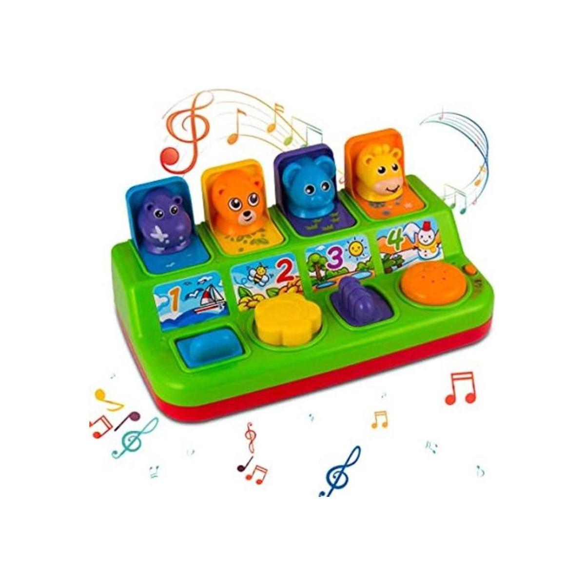 YEEBAY Juguete interactivo de animales emergentes con