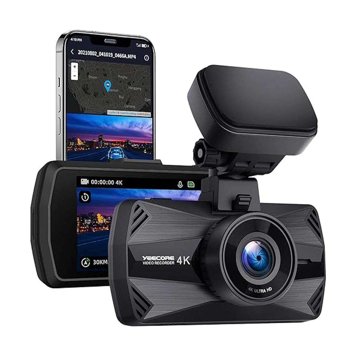 YEECORE D21 Cámara de salpicadero 4K cámara de visión