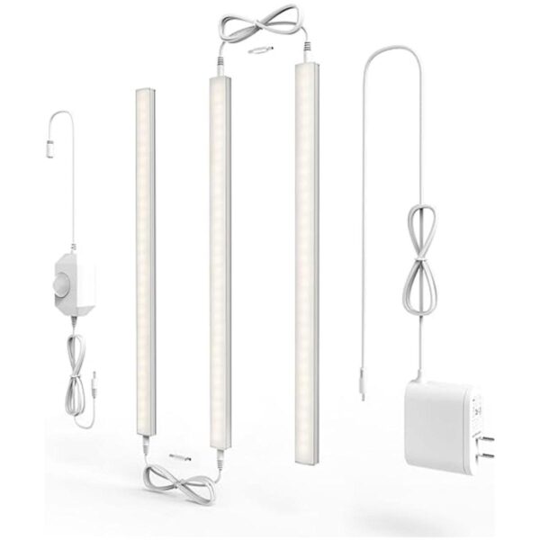 ASOKO Luces LED regulables para debajo del gabinete_1