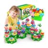 YEEBAY Juguetes de construcción de jardín de flores para_1