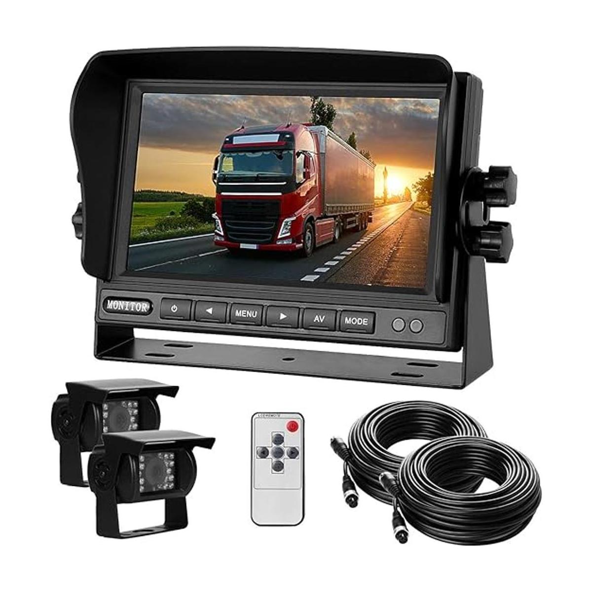 Kit de cámara de reserva y monitor de RV 1224 V 7